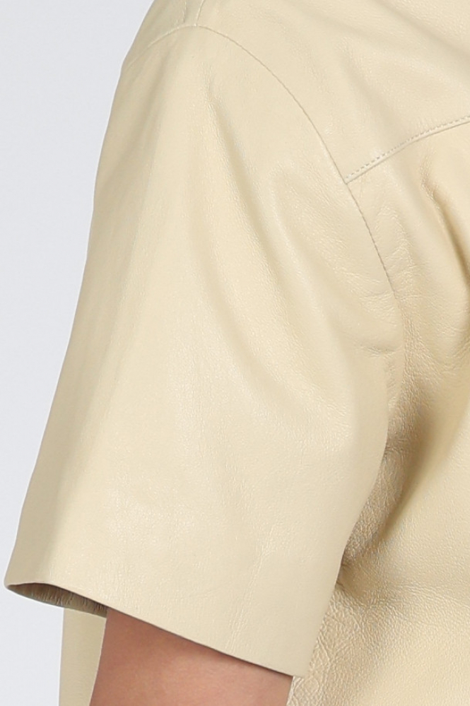 STUDIO AR by ARMA Eveline Blouse korte mouw Geel