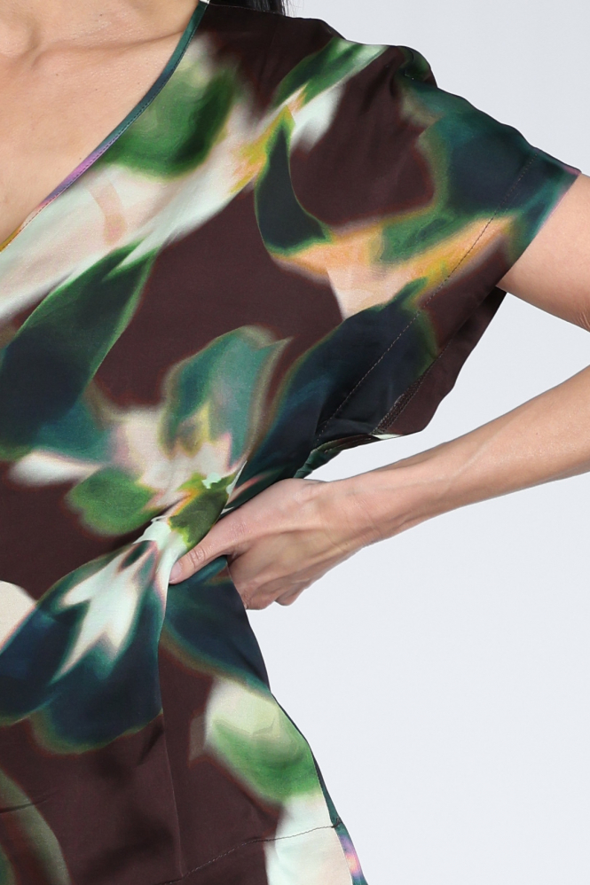 Studio Anneloes 13839 Jutta Blouse korte mouw Bruin