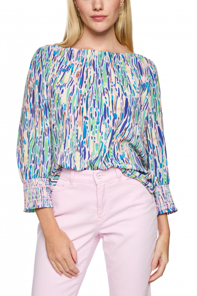 Marc Cain AC 51.17 W17 Blouse korte mouw Roze