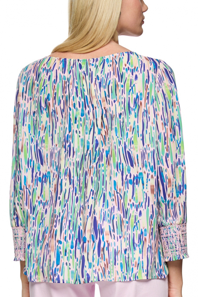 Marc Cain AC 51.17 W17 Blouse korte mouw Roze