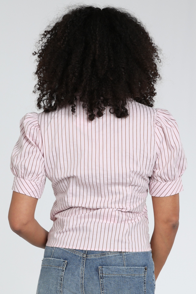 Neo Noir 169900 Blouse korte mouw Roze