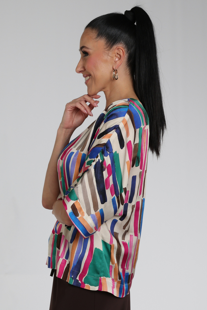 Studio Anneloes 13807 Madison Blouse korte mouw Roze