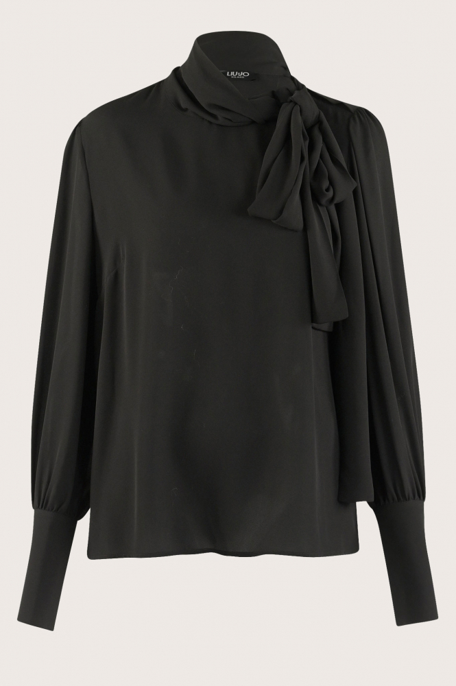 Liu Jo cf3099 Blouse lange mouw Zwart