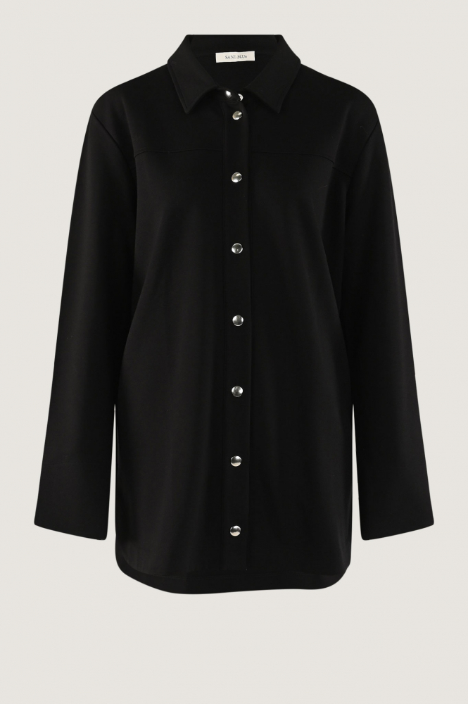 Sani Blu 5726 Blouse lange mouw Zwart