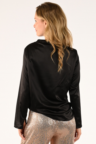 Co'couture cameron drape Zwart