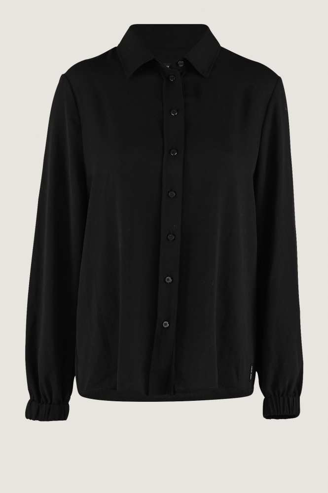 Marc Cain XS 51.08 W41 Blouse lange mouw Zwart