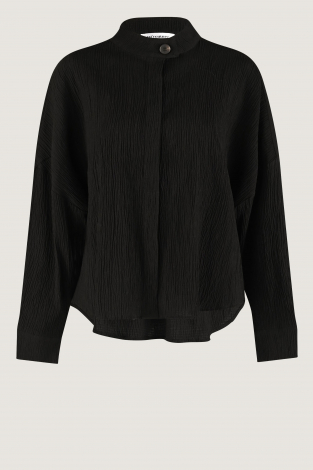Co'couture angela wing shirt Zwart
