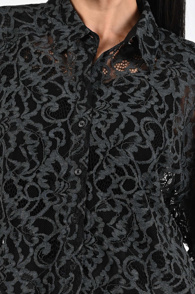 Beaumont BC44220253 Blouse lange mouw Zwart