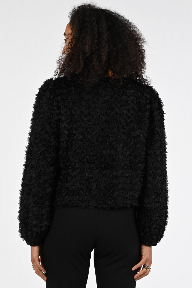 Summum 2s3365-12322 Blouse lange mouw Zwart