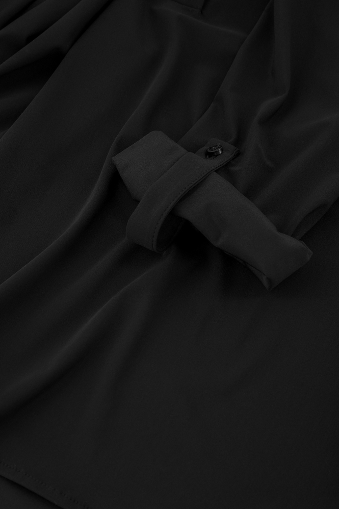 Studio Anneloes 94842 evi Blouse lange mouw Zwart