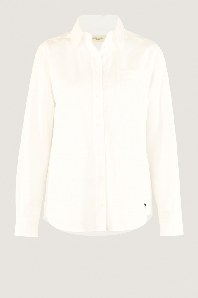 MaxMara Piadena mm10239 Blouse lange mouw Wit