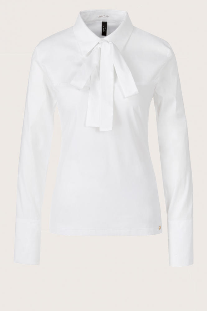 Marc Cain XC 53.02 J18 Blouse lange mouw Wit