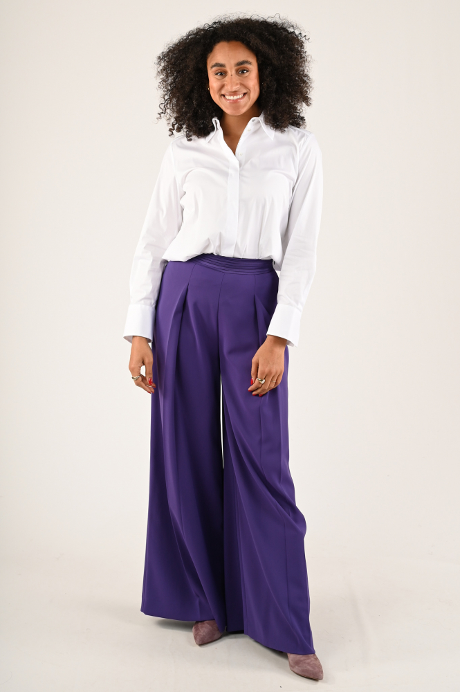 Marc Cain XA 51.01 W93 Blouse lange mouw Wit