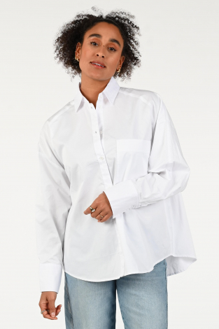 WithBlack quin longsleeve Wit