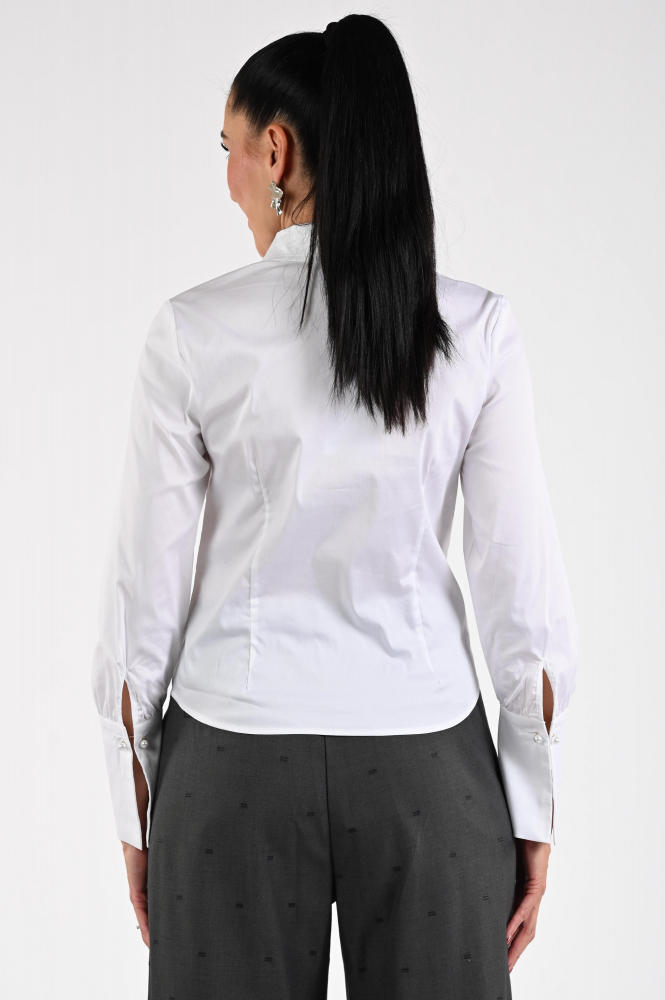 Co'couture 35759 Sanna Blouse lange mouw Wit