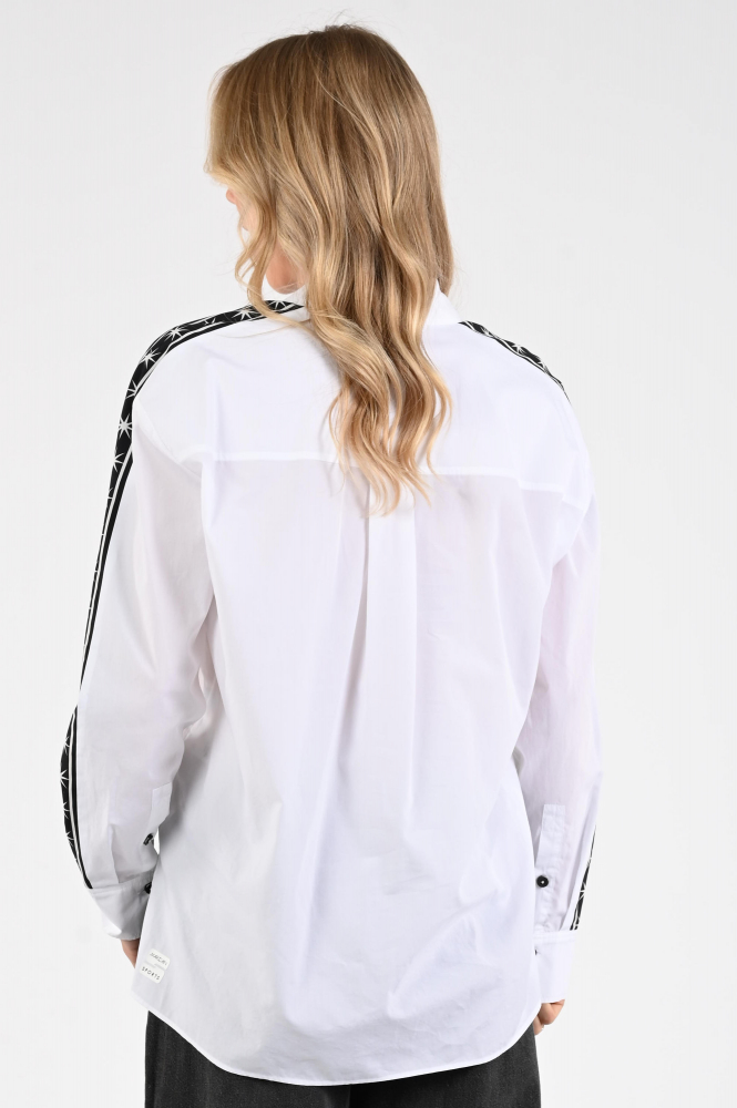 Marc Cain ZS 51.20 W80 Blouse lange mouw Wit