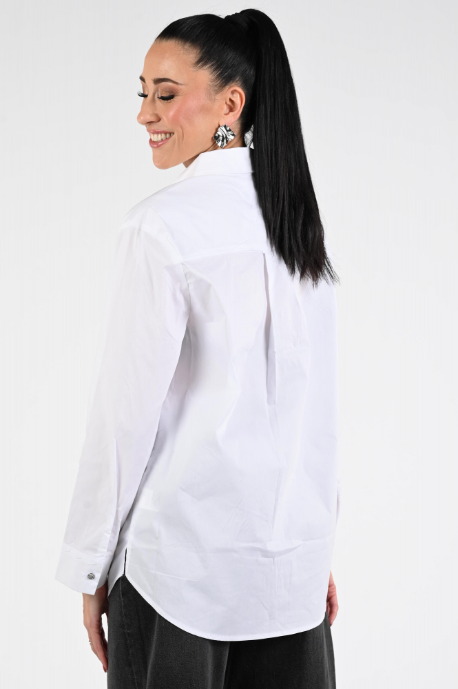 Summum 2s3372-12321 Blouse lange mouw Wit