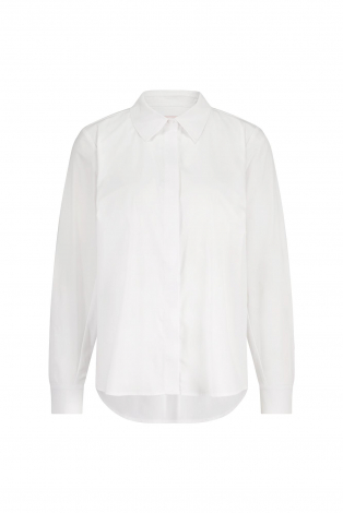 Studio Anneloes Bobby poplin blouse  Wit