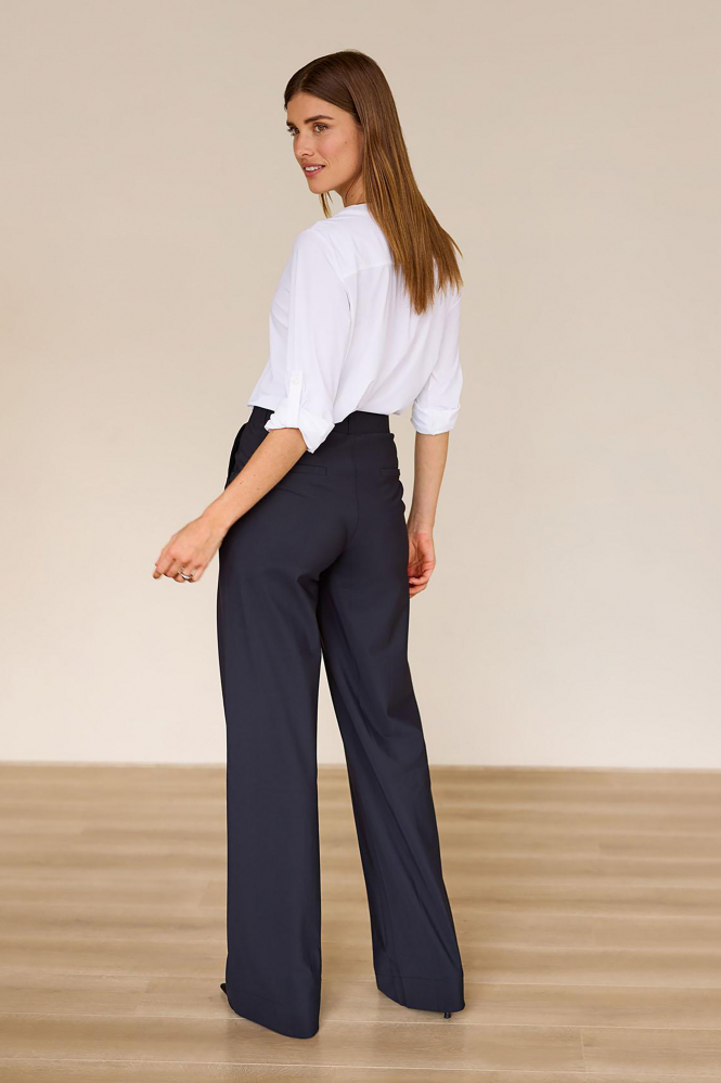 L.O.E.S. by Studio Anneloes Evi blouse  Blouse lange mouw Wit