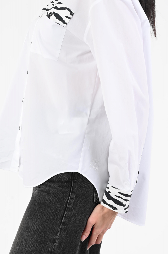 Marc Cain Sports AS 51.09 W81 Blouse lange mouw Wit