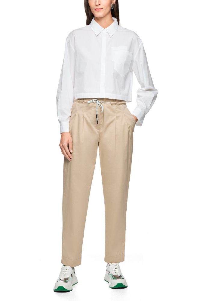 Marc Cain AS 51.13 W80 Blouse lange mouw Wit