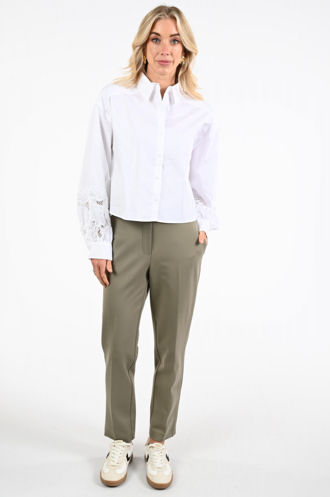 Beaumont BC13924261 Blouse lange mouw Wit