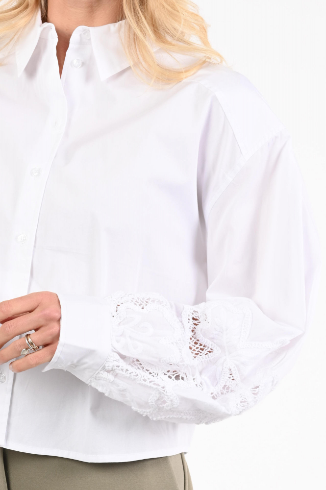 Beaumont BC13924261 Blouse lange mouw Wit