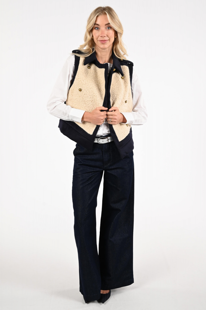 Summum 2s3399-12119 Blouse lange mouw Wit