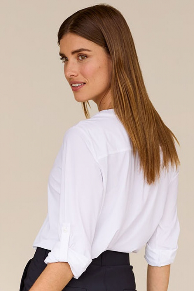 Studio Anneloes 94842 evi Blouse lange mouw Wit