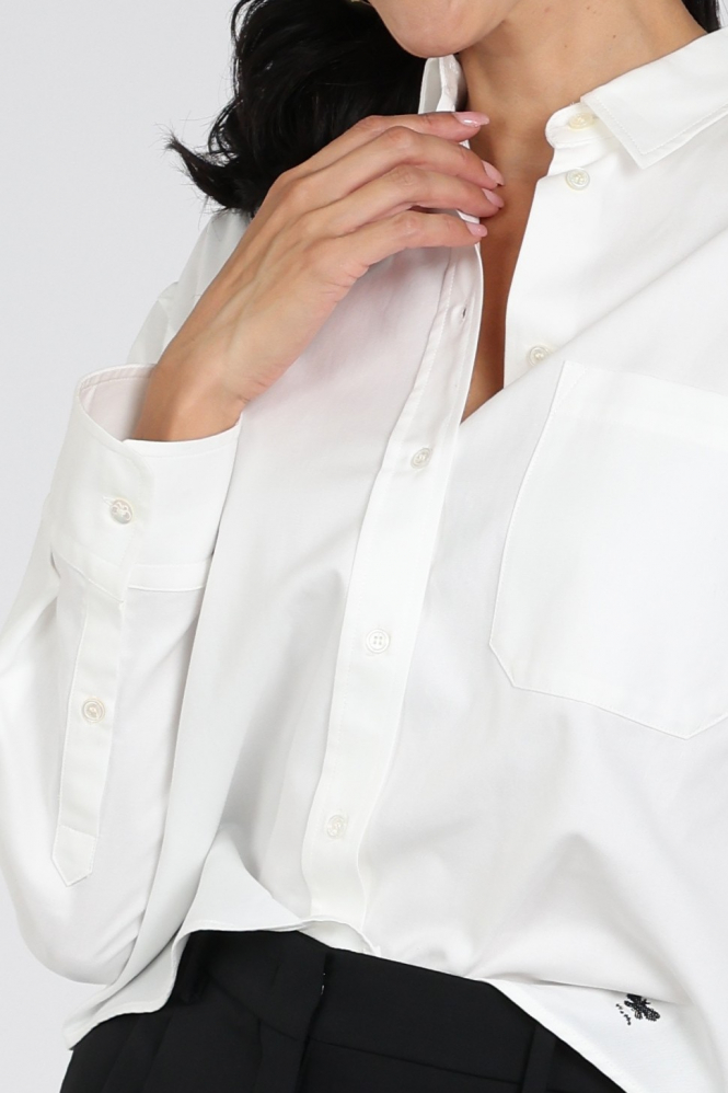 MaxMara nuoro mm10201 Blouse lange mouw Wit