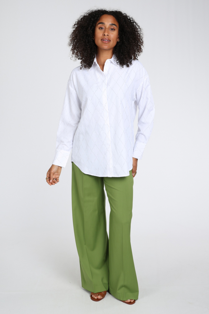Joseph Ribkoff 263922 Blouse lange mouw Wit