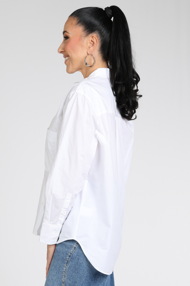 Knit-Ted Lies 262p210 Blouse lange mouw Wit