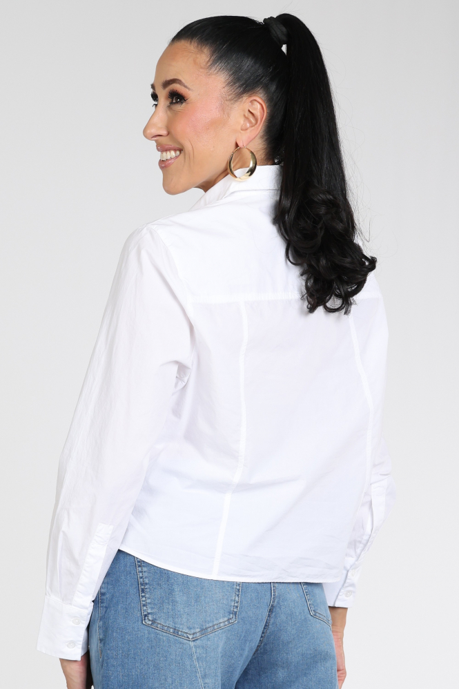 Knit-Ted Lieve 262p211 Blouse lange mouw Wit
