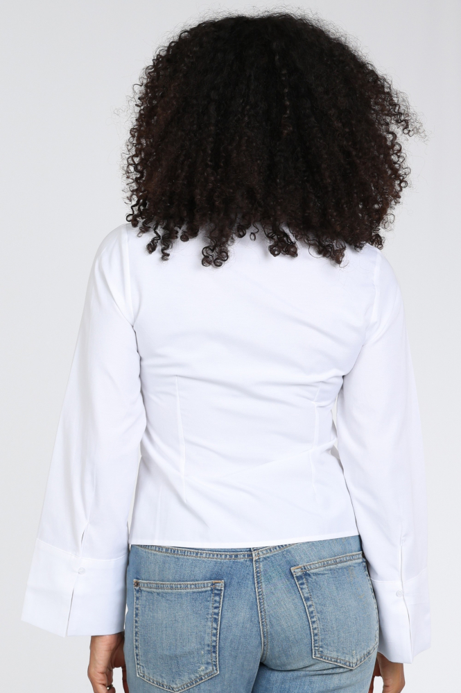 Neo Noir 168083 Rosa  Blouse lange mouw Wit