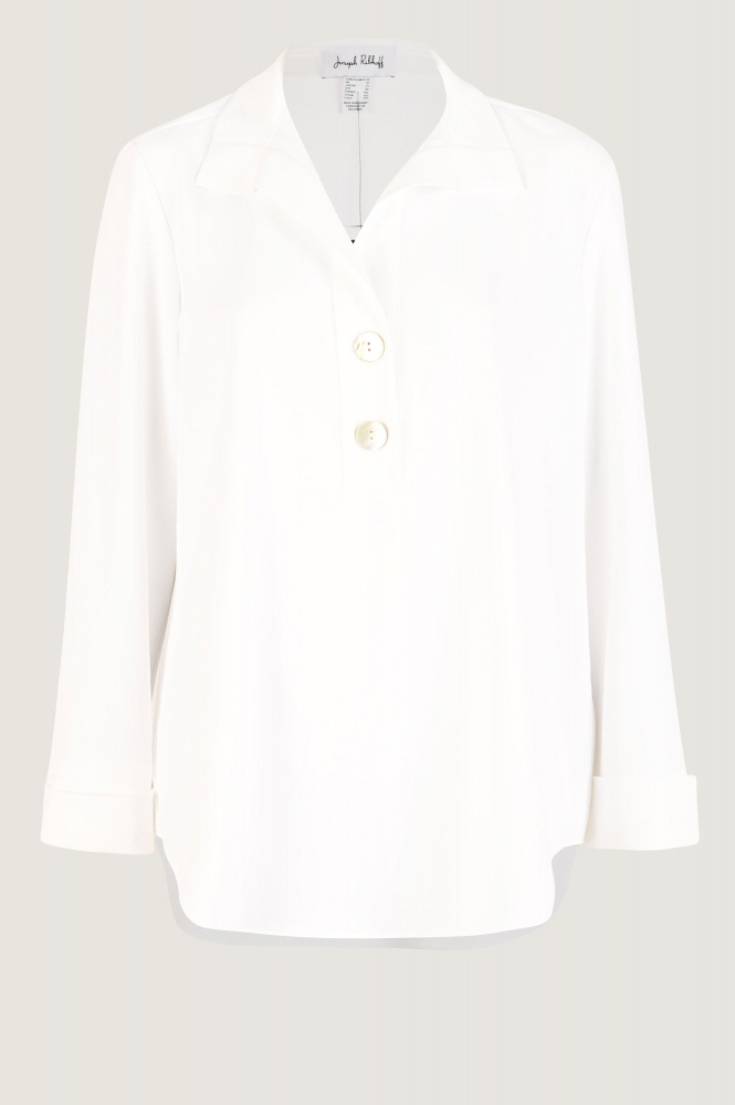 Joseph Ribkoff 251079 Blouse lange mouw Wit