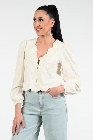 Fabienne Chapot Rani Blouse Beige