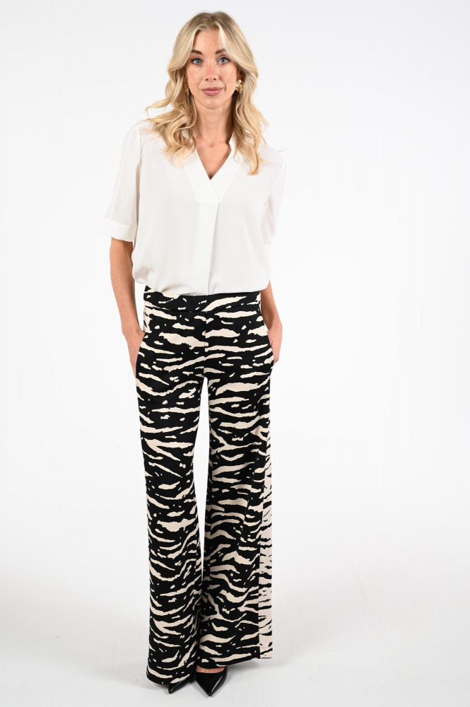 Marc Cain AS 51.12 W70 Blouse lange mouw Wit