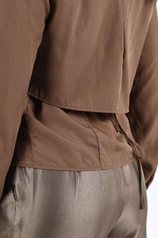 Aimée the label lea longsleeve Bruin