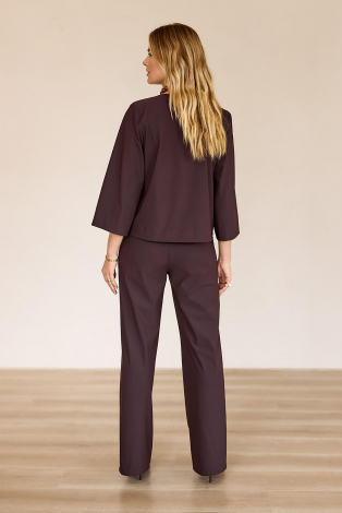 L.O.E.S. by Studio Anneloes Cilou top  Bruin