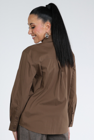 Aimée the label Jakarta Blouse Bruin
