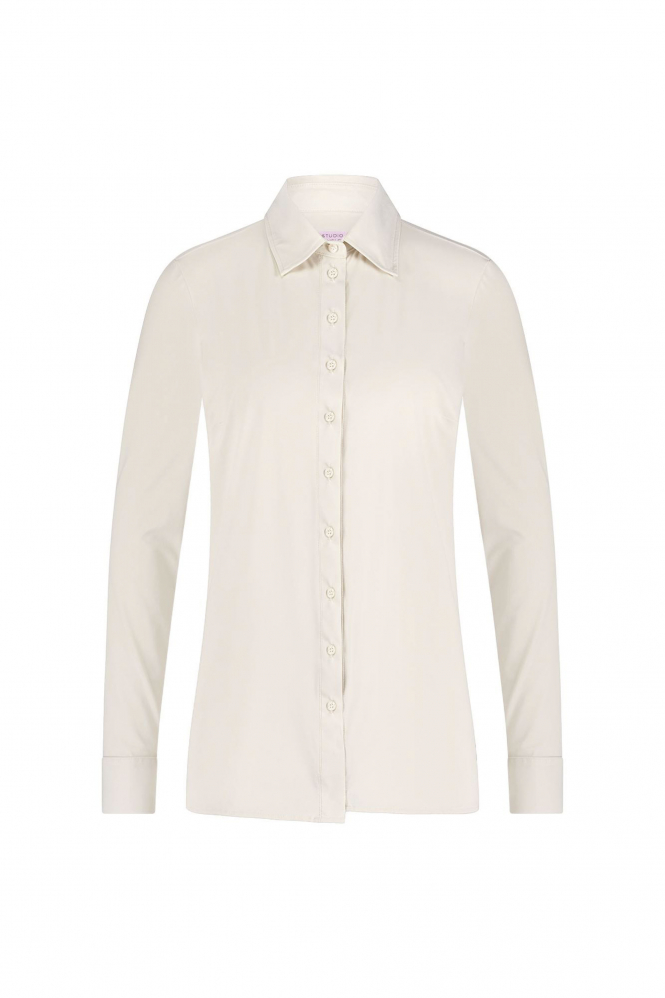 Studio Anneloes Poppy blouse  Blouse lange mouw Beige