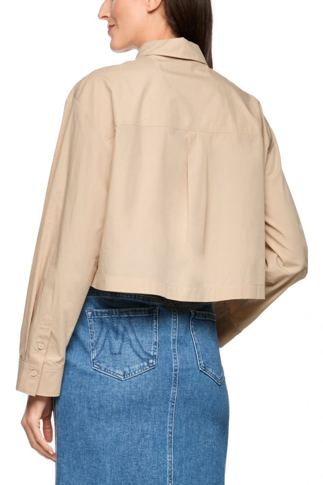 Marc Cain AS 51.13 W80 Blouse lange mouw Beige