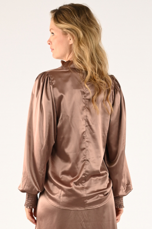 Co'couture cameron blouse Bruin