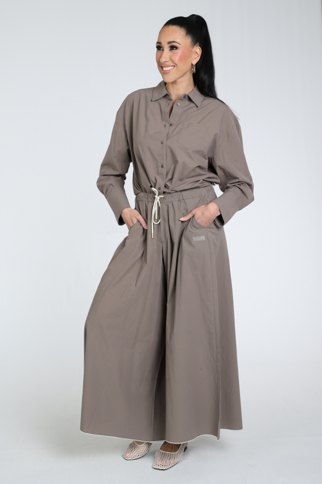 10 Days 20-408-6202 Blouse lange mouw Bruin