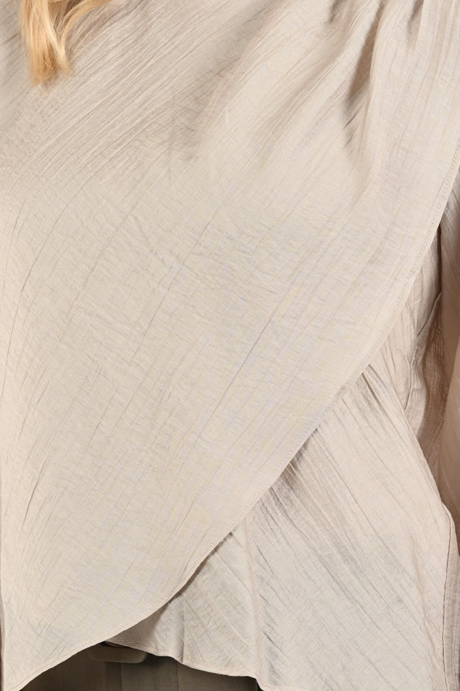 Co'couture 45004 ConnyCC Blouse lange mouw Bruin