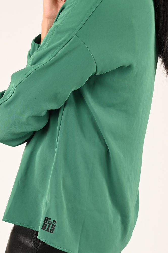 Marc Cain XS 51.18 W44 Blouse lange mouw Groen
