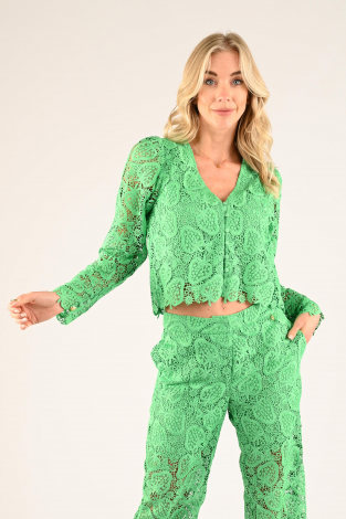 Fabienne Chapot Sardou Top Groen