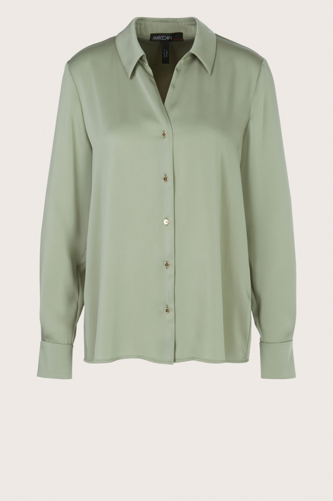 Marc Cain XC 51.09 W08 Blouse lange mouw Groen