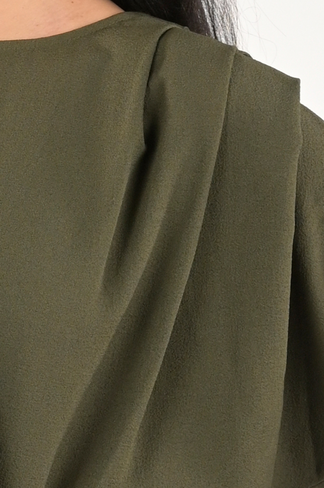 Mos Mosh 154820 Blouse lange mouw Groen