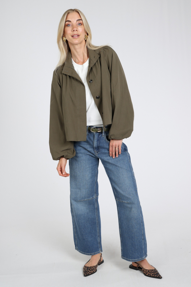 Neo Noir 168103 Tirsa Blouse lange mouw Groen